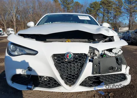 2021 Alfa Romeo Giulia Rwd from USA, damaged, VIN ZARFAMAN8M7645541